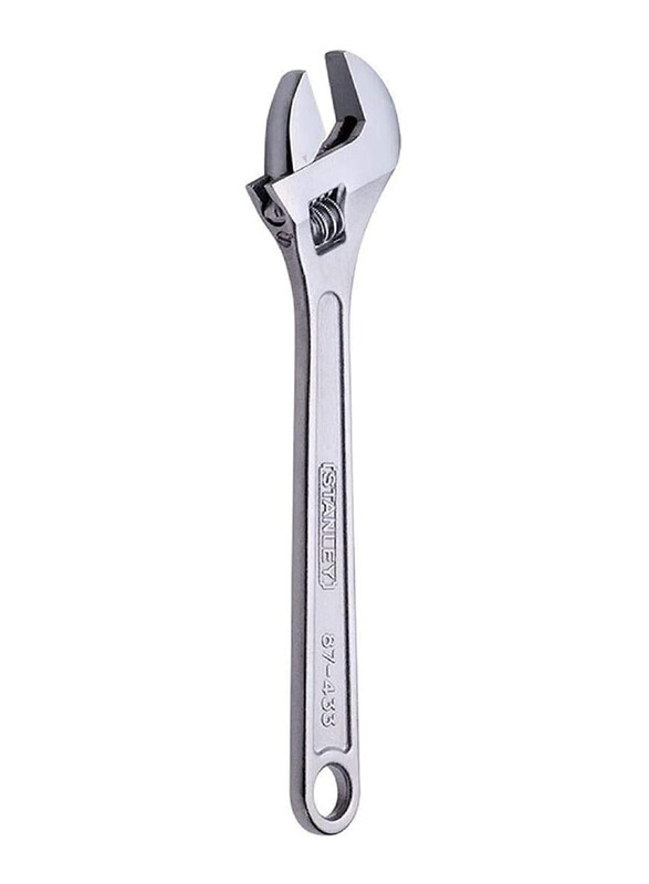 

Stanley Adjustable Wrench, STMT87433-8, Silver