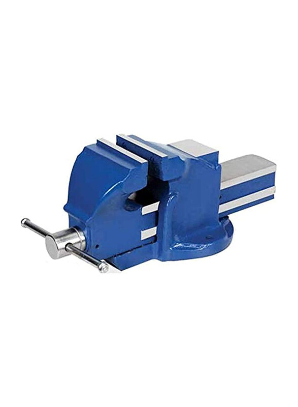 

Tamtek 4-inch Bench Vise Fixed Base, Blue