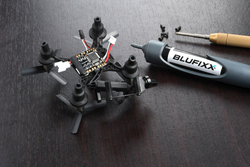 Blufixx 2-Piece Surface Repair Kit for Low Voltage Cables Phones/Earphones/Headphones 5G with Led Light, Black