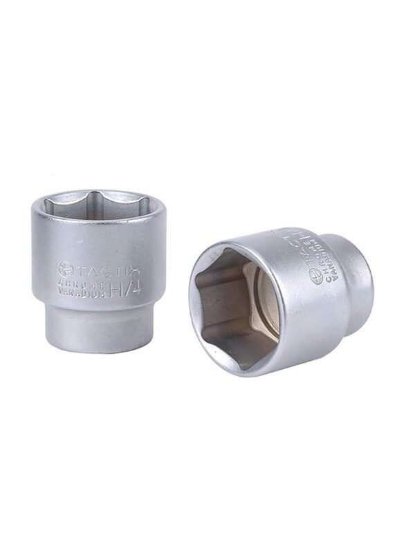 

Tactix 30mm 1/2-Inch DR Socket, 6 Pieces, Silver