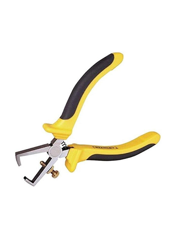 

Stanley 150mm Dynagrip Wire Stripper Plier, 0-84-075, Yellow/Black