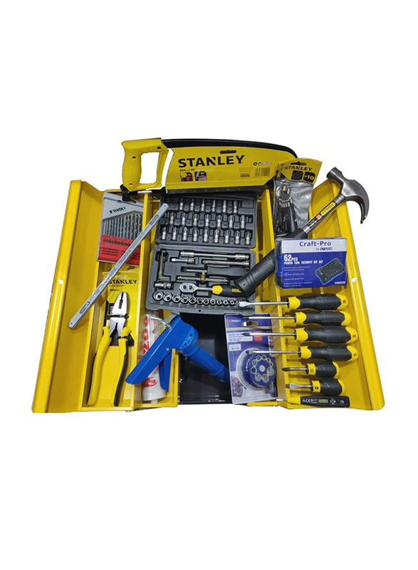 Tamtek Mechanical Tool Kit, Yellow