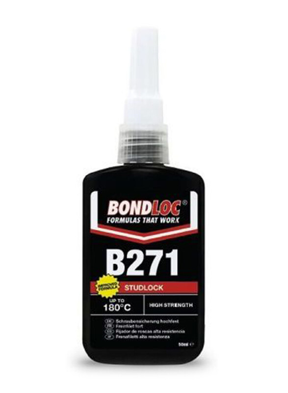 

Bondloc 50ml Studlock Adhesive, B271, Black