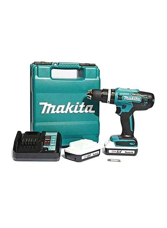 

Makita Lithium-ion G-Series Cordless Drill Driver with Battery and Charger, DF488DWAE, Teal/Black