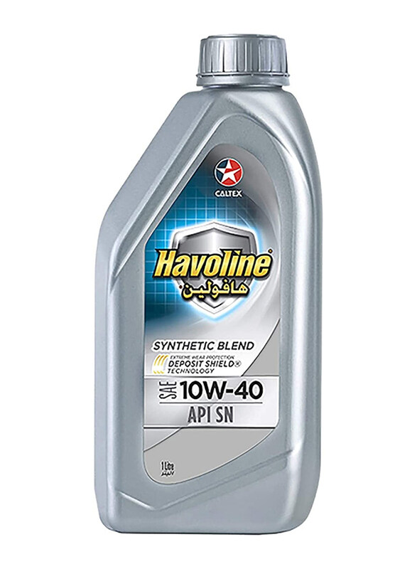 

Caltex Gasoline Engine Oil Havoline Synthetic Blend Sae10W-40 Sn, 1L