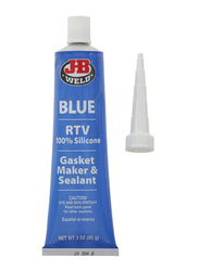 J-B Weld 100% Silicone Gasket Maker & Sealant, Blue