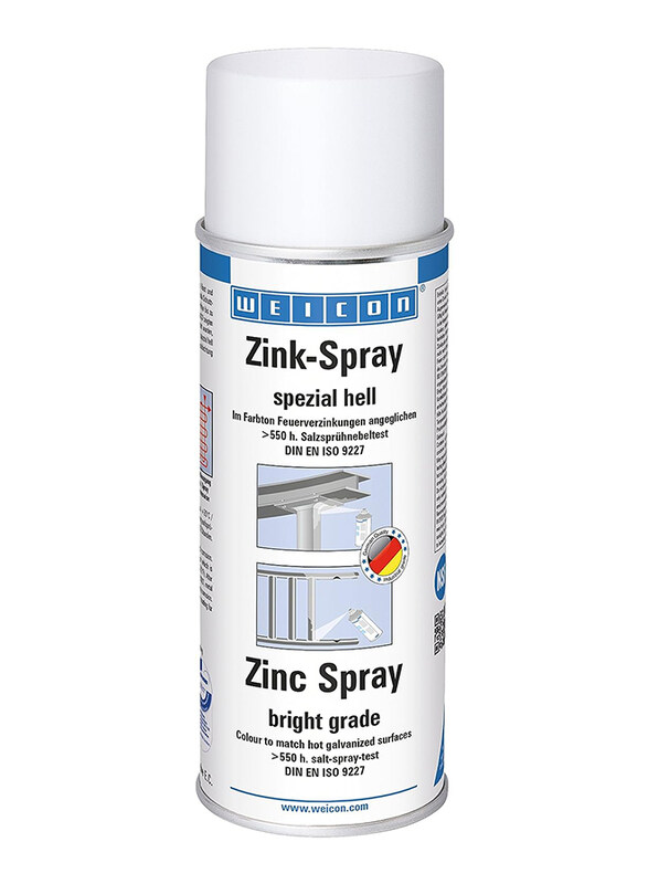 

Weicon 400ml Bright Grade Zinc Spray, Clear