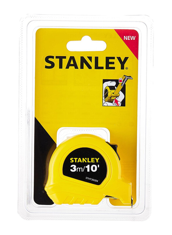 

Stanley 3-Meter Measuring Tape, STHT30204, Yellow/Black