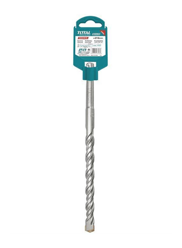 

Total Industrial SDS Plus Hammer Drill Bit, 6 x 160mm, TAC310602, Silver