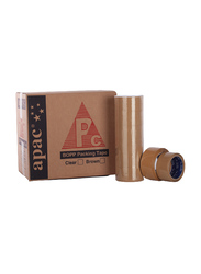 APAC Packaging Tape, 40u x 50 Yds x 2-inch, 36 Rolls, Brown
