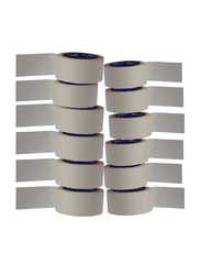 APAC Masking Tape, 2 Inches x 30 Yds, 3 Rolls, White