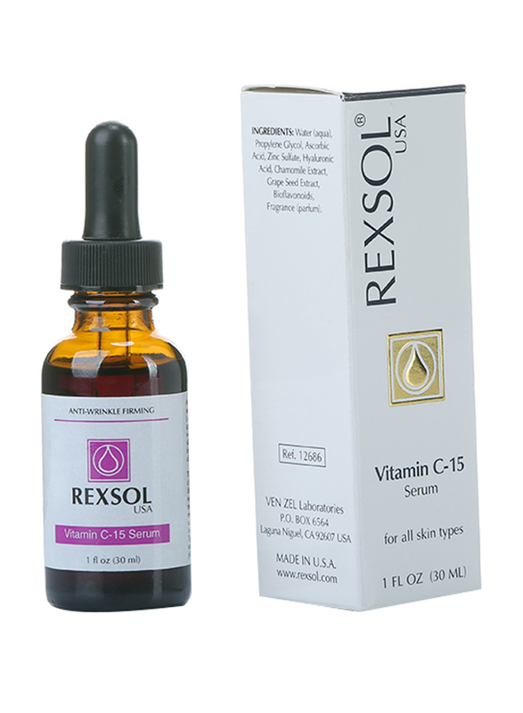 Rexsol Vitamin C-15 Serum, 30ml