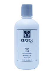 Rexsol Aha Wash-Facial Cleanser, 240ml