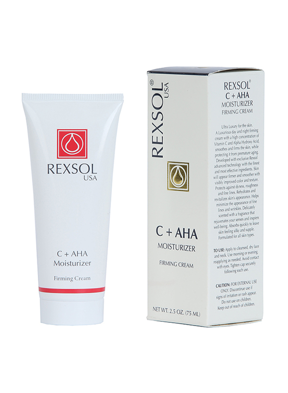 Rexsol C + AHA Moisturizer Cream, 75ml