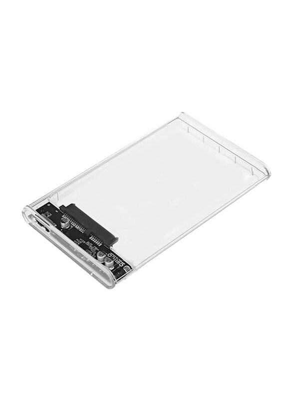 

Orico 2.5-Inch SATA 3.0 USB 3.0 Hard Drive Enclosure Case for Windows 2000/XP/7/8/10/Linux/Mac OS 9.1, 2139U3, Transparent