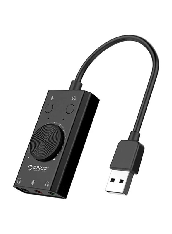 

Orico USB Sound Card, DB1017100, Black