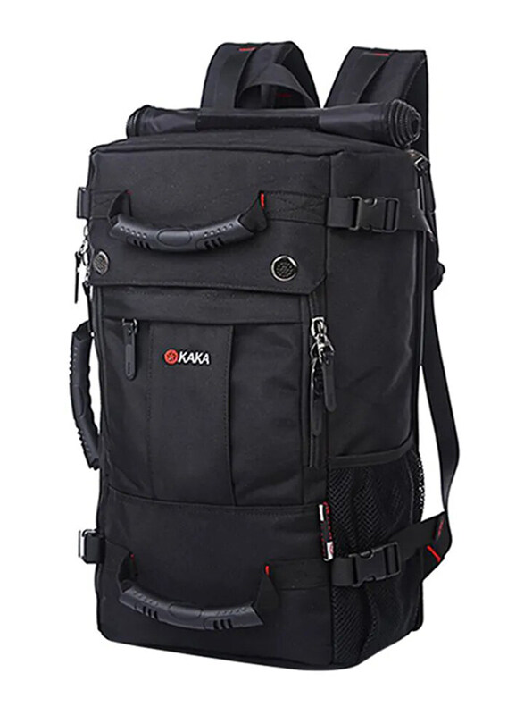 

Kaka Polyester Camping Backpack for Men, Black