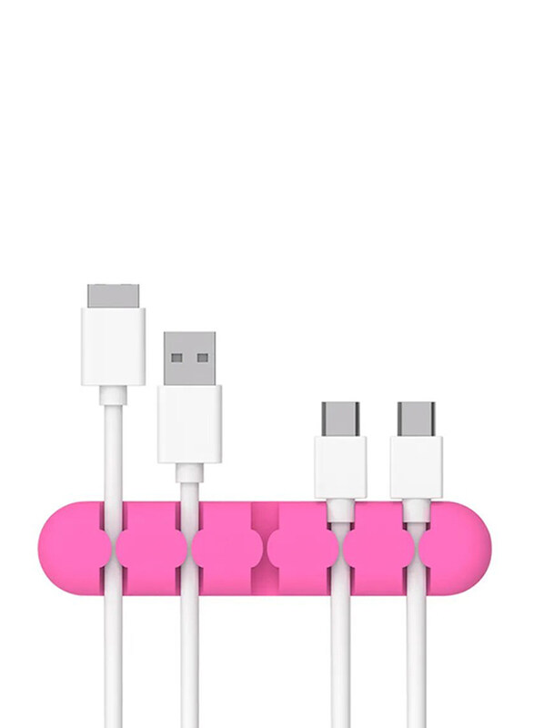 

Orico 5-Slots Cable Winder Organizer, Pink