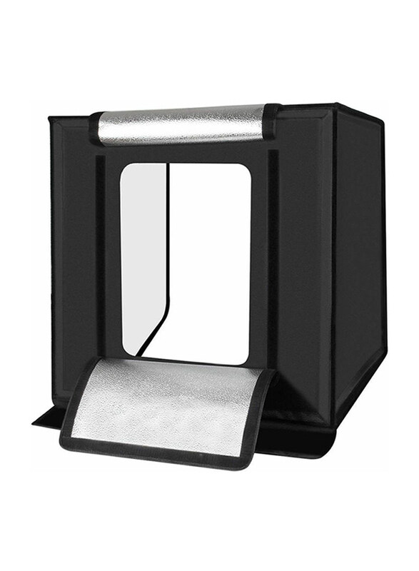 

Puluz Foldable Photography Studio Shooting Soft Box, Pstore870, Black/Silver