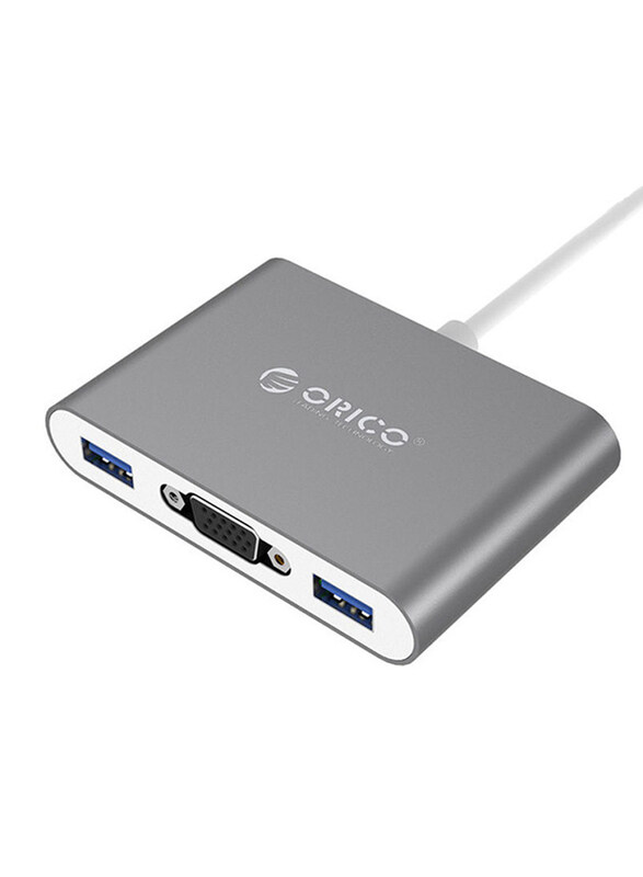 

Orico Type-C USB 3.0 Hub to VGA Converter, RCV3A, Silver