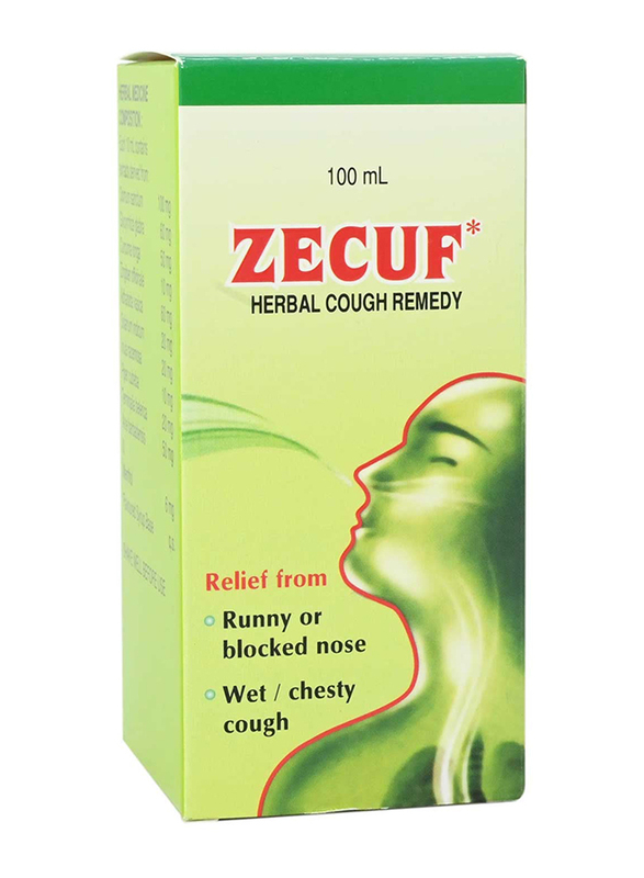 Zecuf Herbal Cough Syrup, 100ml