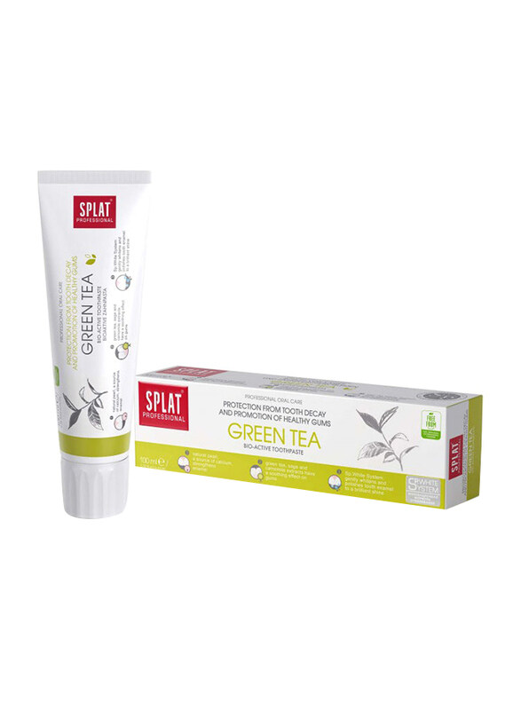 

Splat Green Tea Bio-Active Toothpaste, White, 100ml