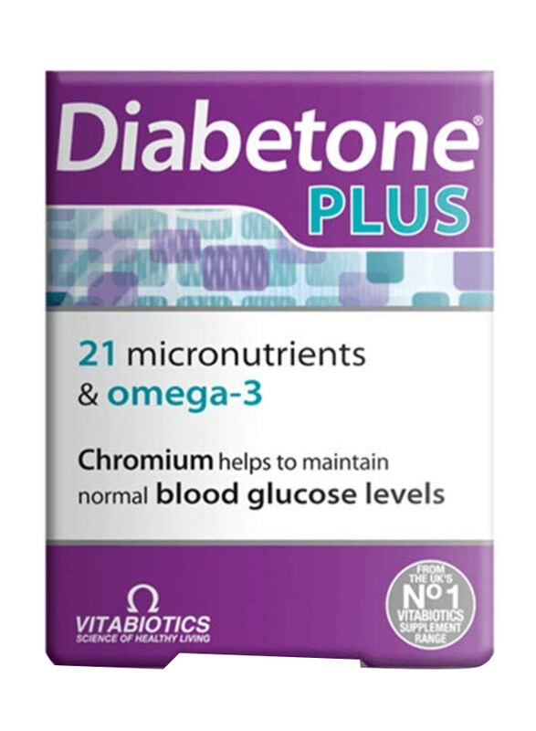 

Vitabiotics Diabetone Plus 56 Tablets plus Capsules, 56 Capsules