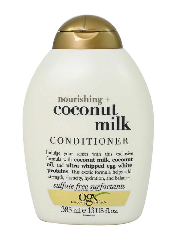 Ogx Coconut Milk Conditioner for All Hair Types, 385ml