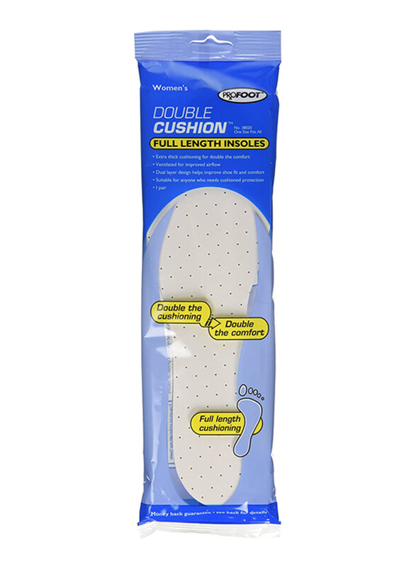 

Profoot Double Cushion Insoles for Women,