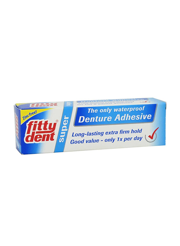 

Fitty Dent Super Denture Adhesive Cream, 40gm