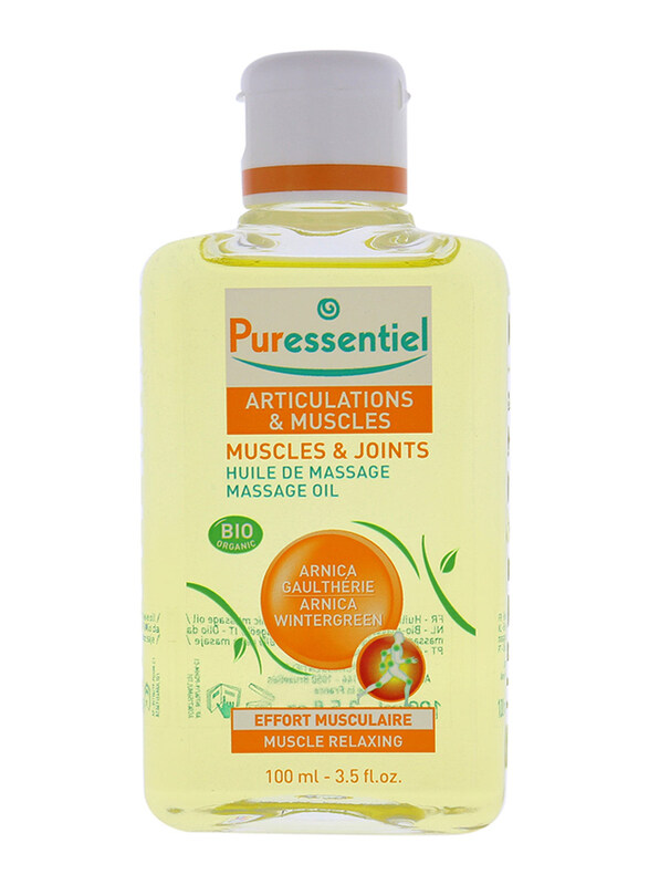 

Puressentiel Muscle Relax Arnica Winter Green Massage Oil, 100ml