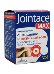 Vitabiotics Jointace Max Glucosamine, Omega 3, Collagen Maximum Support, 84 Tablets