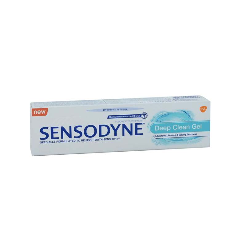 Sensodyne Deep Clean Gel Toothpaste, 75ml