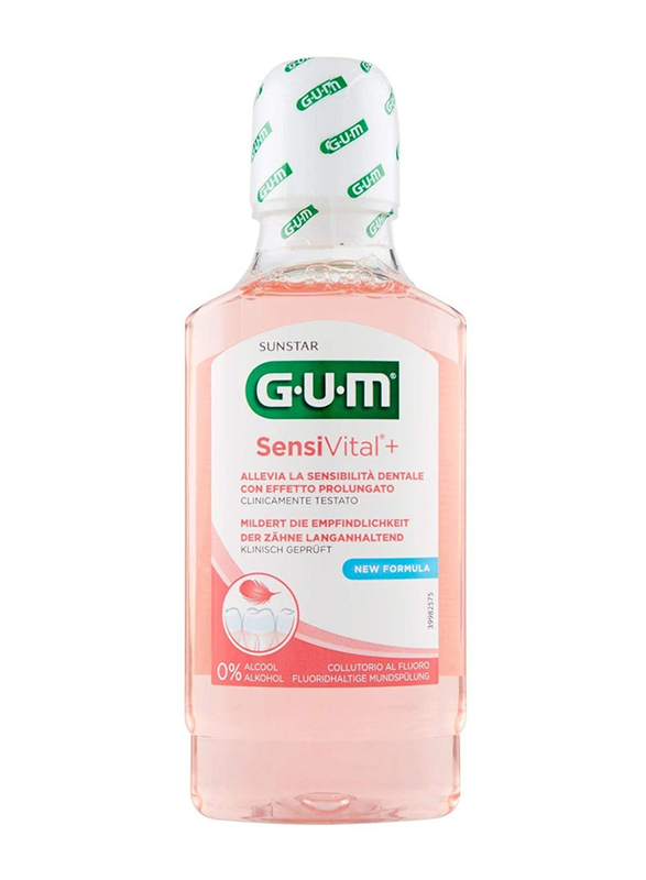 Gum Sensivital Mouthwash, 300ml