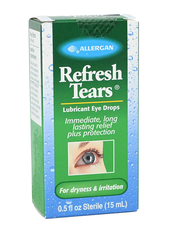 

Allergan Refresh Tears Lubricant Eye Drops for Dryness and Irritation, 15ml