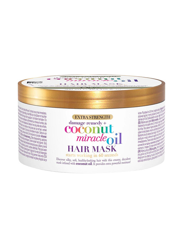 

Ogx Damage Remedy+ Coconut Miracle Oil Hair Mask, 300ml