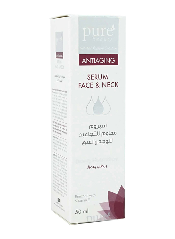 Pure Beauty Anti-Aging Facial & Neck Serum, 50ml