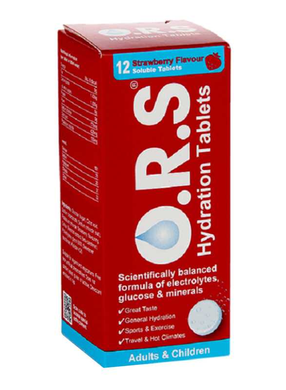 

O.R.S Hydration Tablets, 12 Tablets