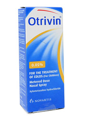 Otrivin 0.5% Nasal Spray Child, 10ml