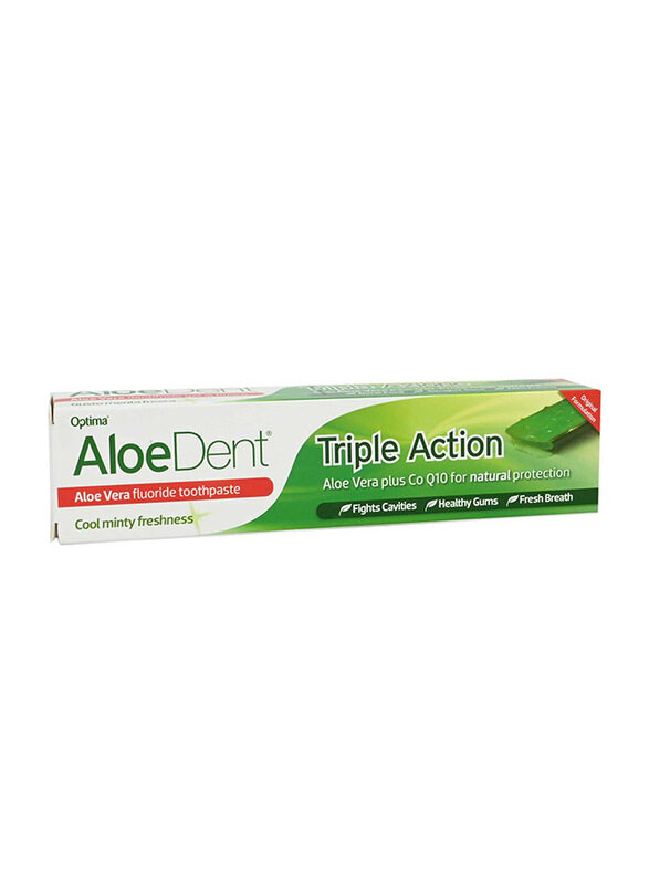 

Aloedent Triple Action with Fluoride Cool Minty Freshness Tooth Paste, 100ml