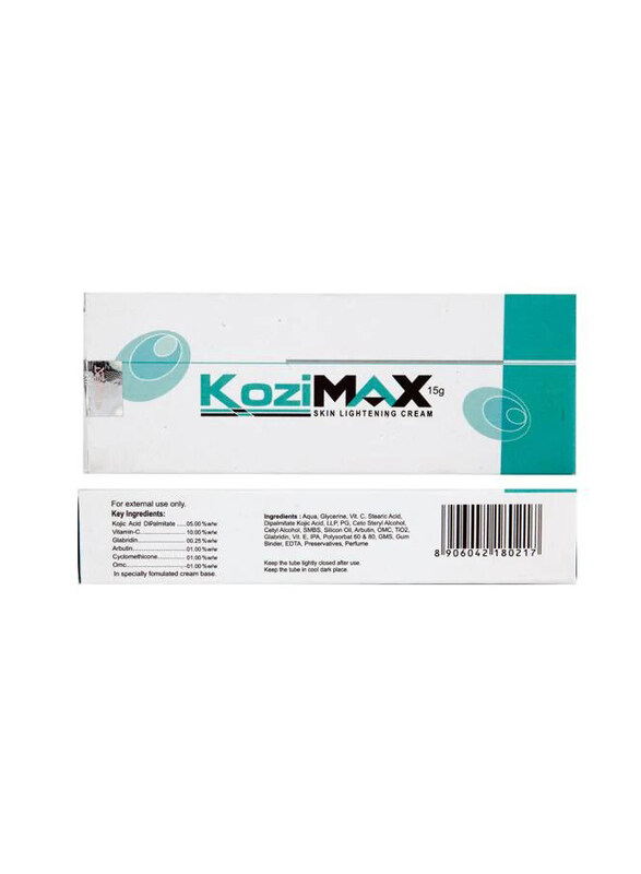 

Kozimax Skin Lightening Face Cream, 15gm