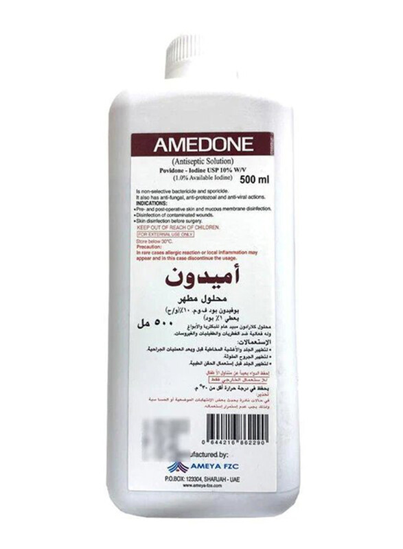 

Ameya Amedone 10% Solution, 500 ml