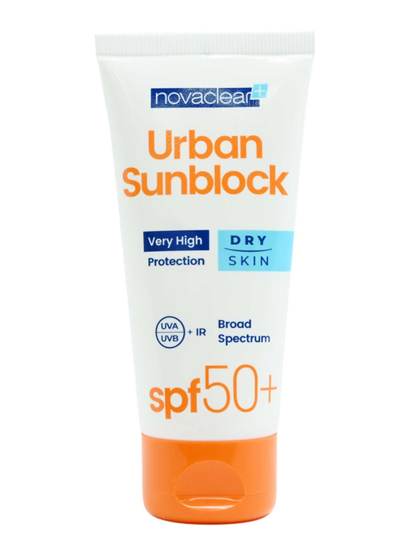 Novaclear Urban Sunblock Dry Skin SPF50+, 40ml