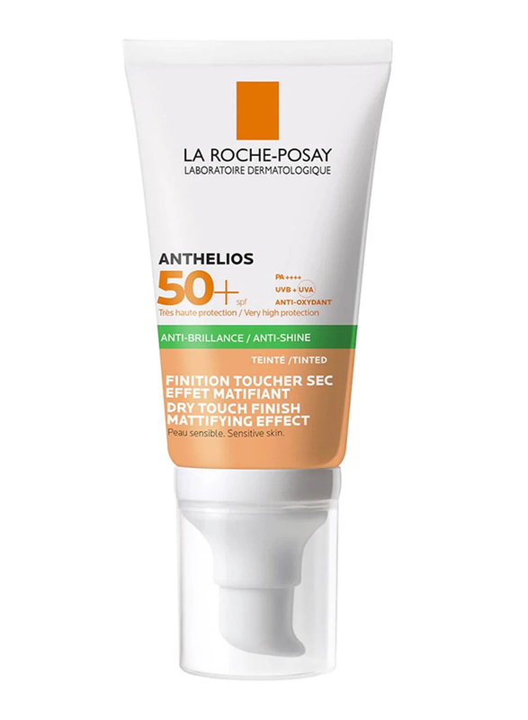 La Roche Posay Anthelios SPF50+ Tinted Dry Touch Anti-Shine Cream, 50ml