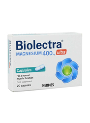 Hermes Biolectra Magnesium Ultra, 400mg, 20 Capsules