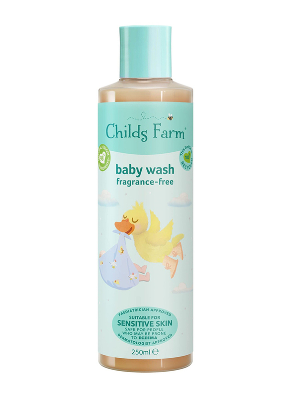Childs Farm 250ml Unfragranced Sensitive Skin Baby Wash