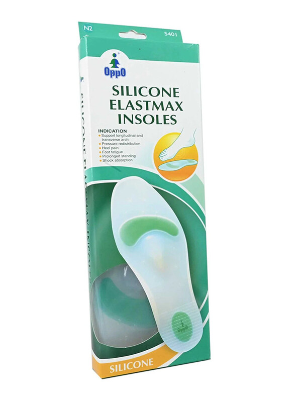 

Oppo Silicon Elastmax Insoles, N3, 5401, White