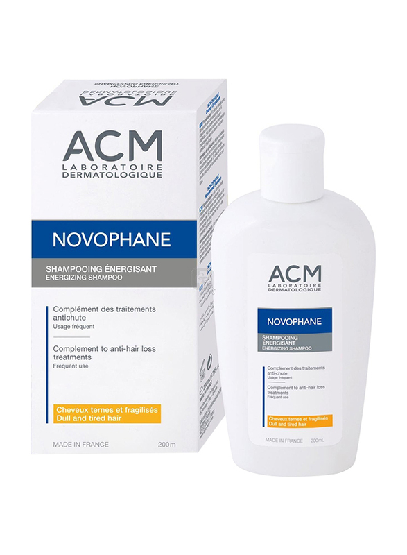 ACM Laboratoire Dermatologique Novophane Energisant Energizing Shampoo for Anti Hairfall, 200ml