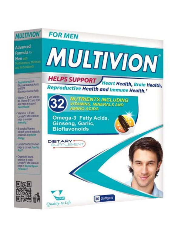 

Vitane Multivion Dietary Supplement, 30 Softgel
