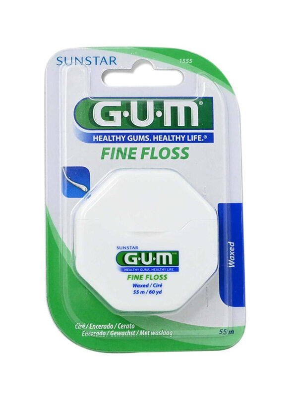 

Butler Gum Waxed Dental Floss, 55 meter
